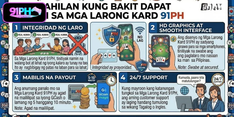 Advantages of Mga Larong Kard 91PH