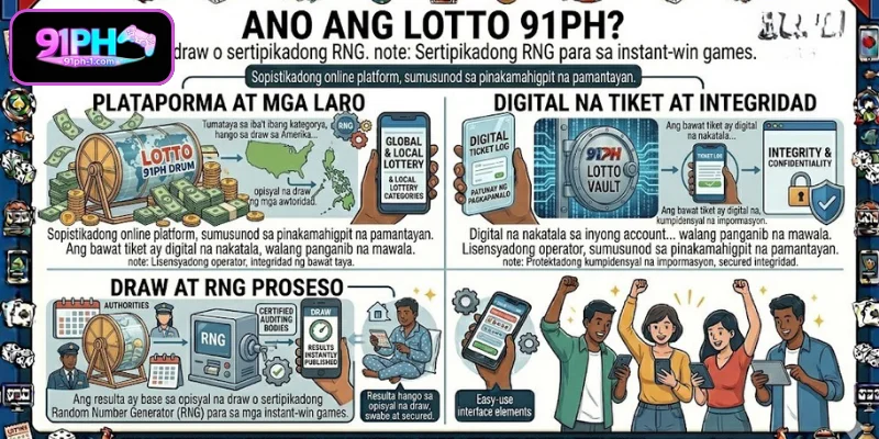 Isang maikling pangkalahatang-ideya ng Lotto 91PH