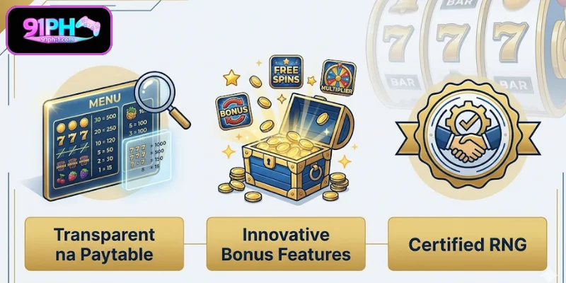 Mahahalagang Katangian ng Slot game with highest RTP Philippines