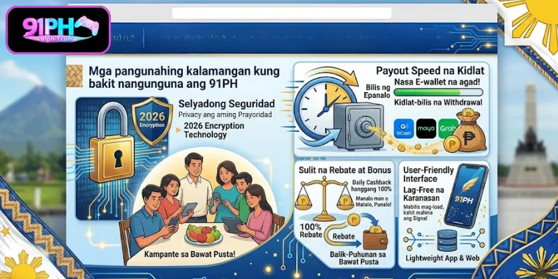 Mga pangunahing kalamangan kung bakit nangunguna ang 91PH